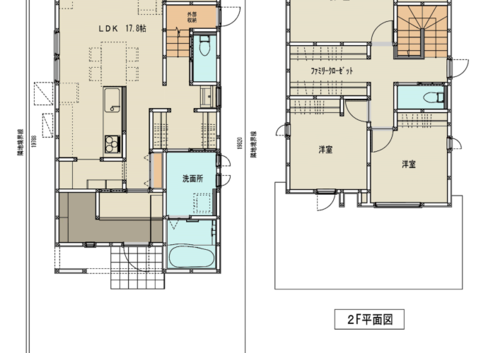 玉鉾２丁目　未入居モデルハウス④号棟